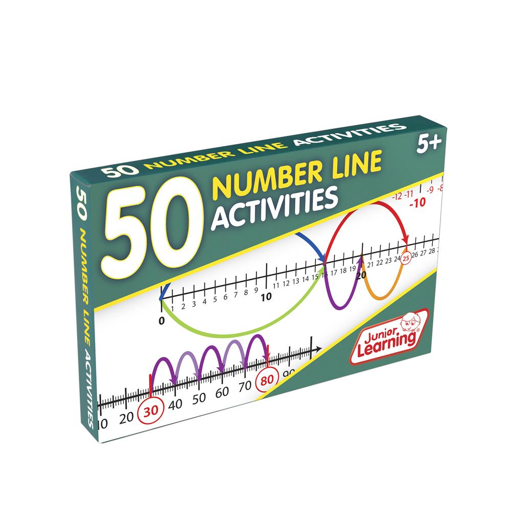 50 Number Line Activities by Junior Learning