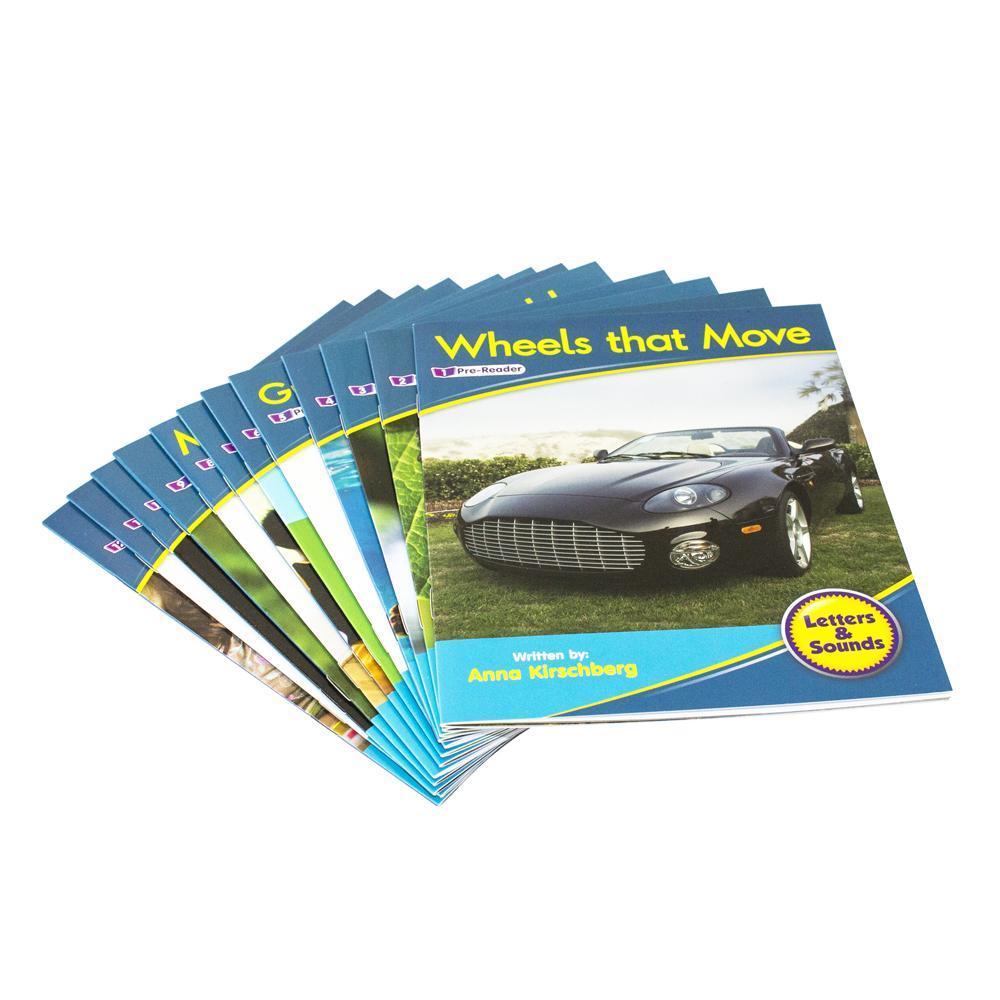 12 Decodable Readers - Phase 1 - Phonemic Awareness - NON FICTION Books - By Junior Learning