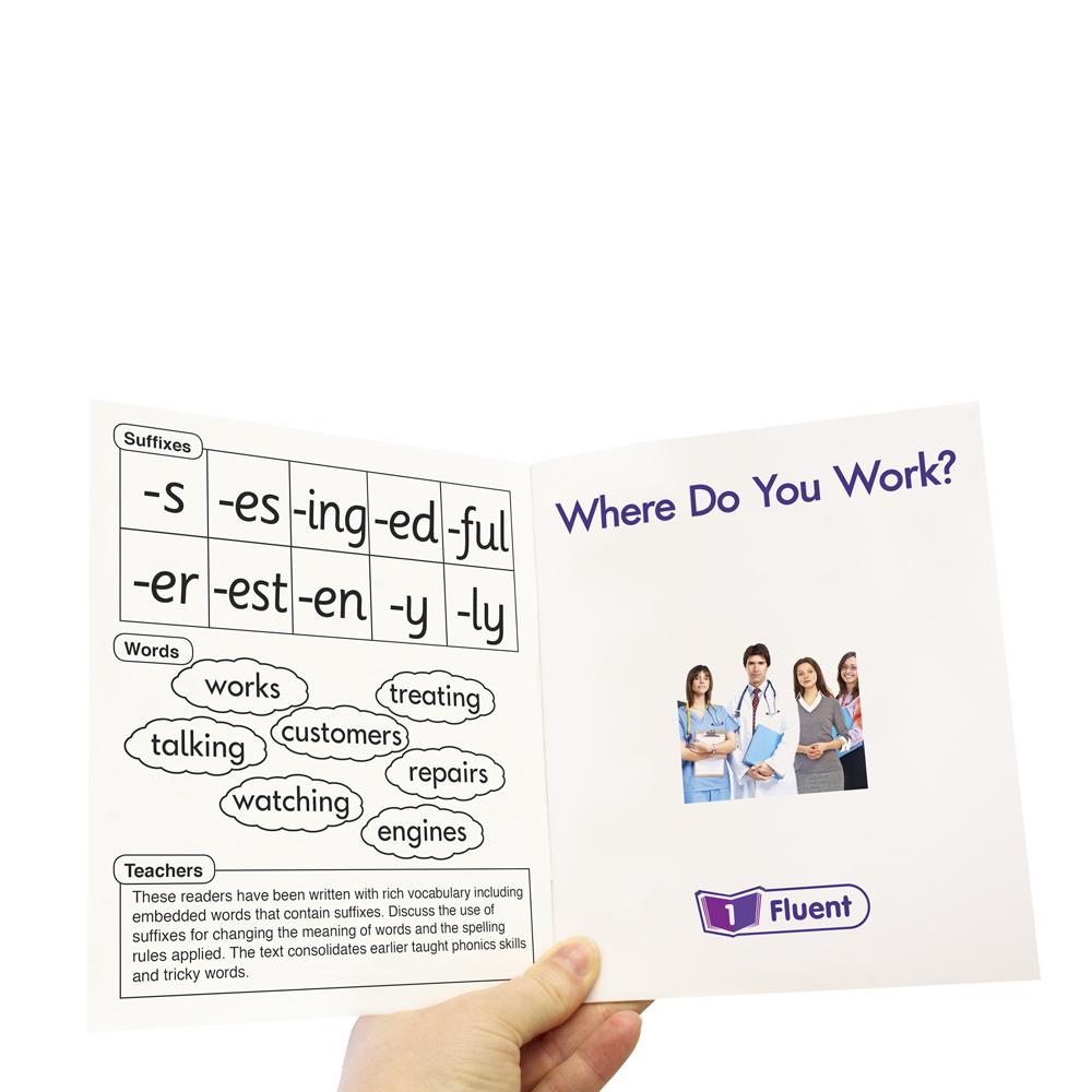 12 Decodable Readers - Phase 6 - Spelling - NON FICTION Books - By Junior Learning