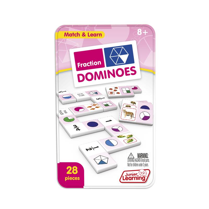 Fraction Dominoes by Junior Learning | Teach Me Toys