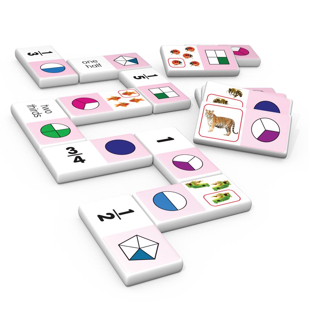 Fraction Dominoes by Junior Learning | Teach Me Toys