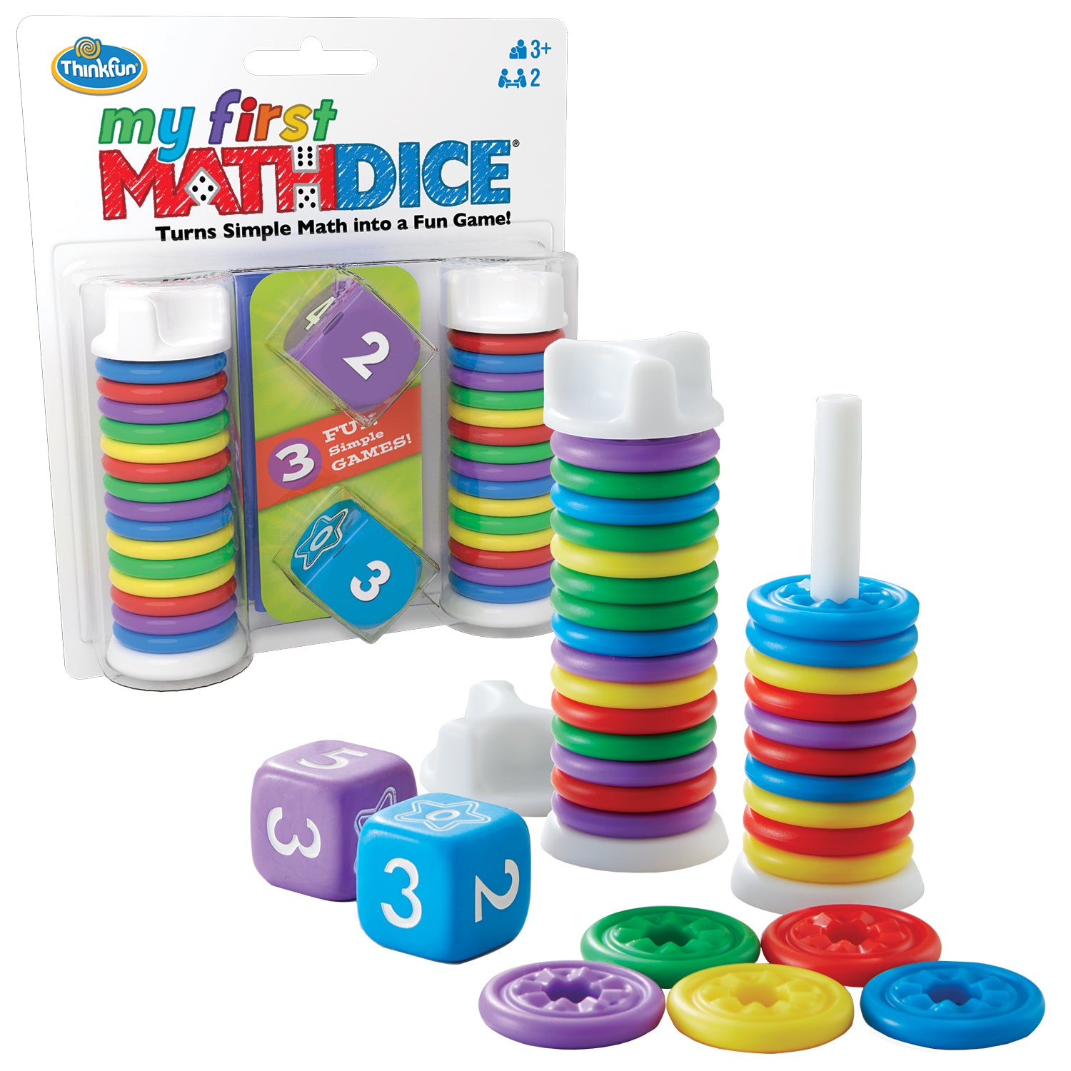 Junior My first Math Dice Game by Thinkfun 3+