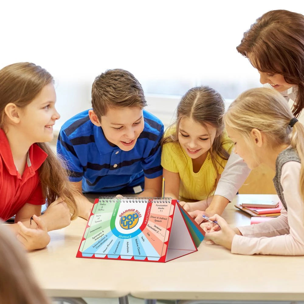 SPAG Pop Up Flip Chart - Spelling, Punctuation and Grammar by Junior Learning