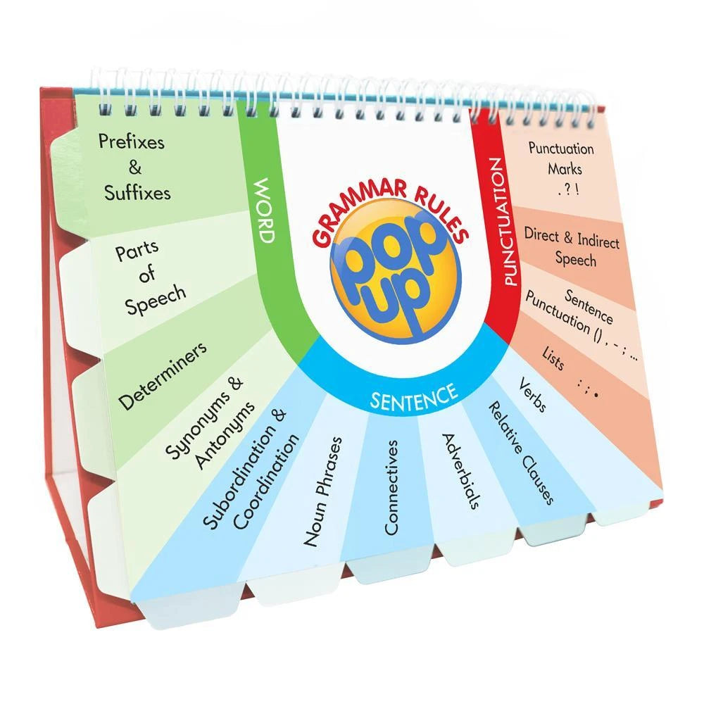 SPAG Pop Up Flip Chart Spelling, Punctuation and Grammar by Junior L Flip Chart English Spelling