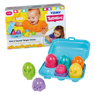 Hide and Squeak Bright Chicks by TOMY