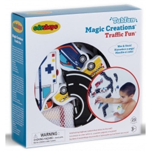 Tub Fun Traffic Fun Bath Toys by Edushapes 3+