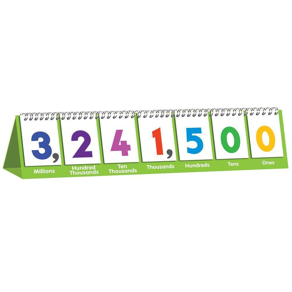 Ones to Millions - Place Value - Flip Chart by Junior Learning
