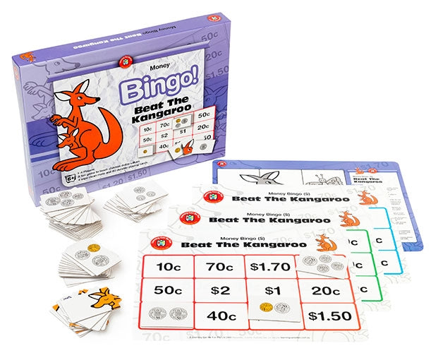Beat The Kangaroo Bingo - Aussie Dollars 6+