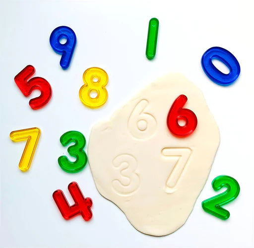 Transparent Numbers 10 Piece Set