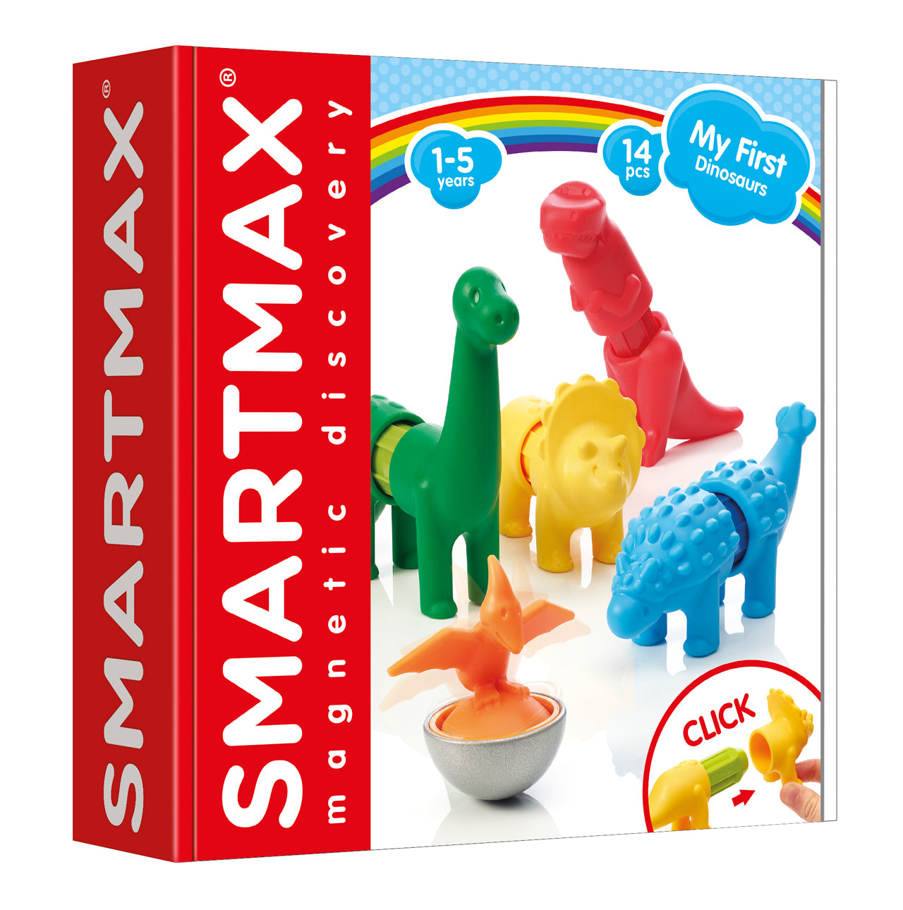 Smartmax Magnetic Discovery My First Dinosaurs 14pcs