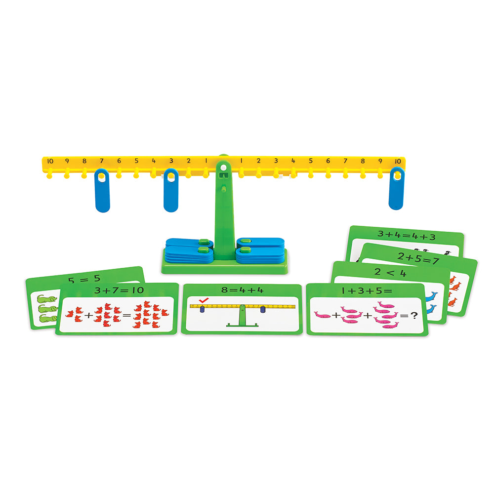 Math Balance Scales - Number Balance Activity Set with cards