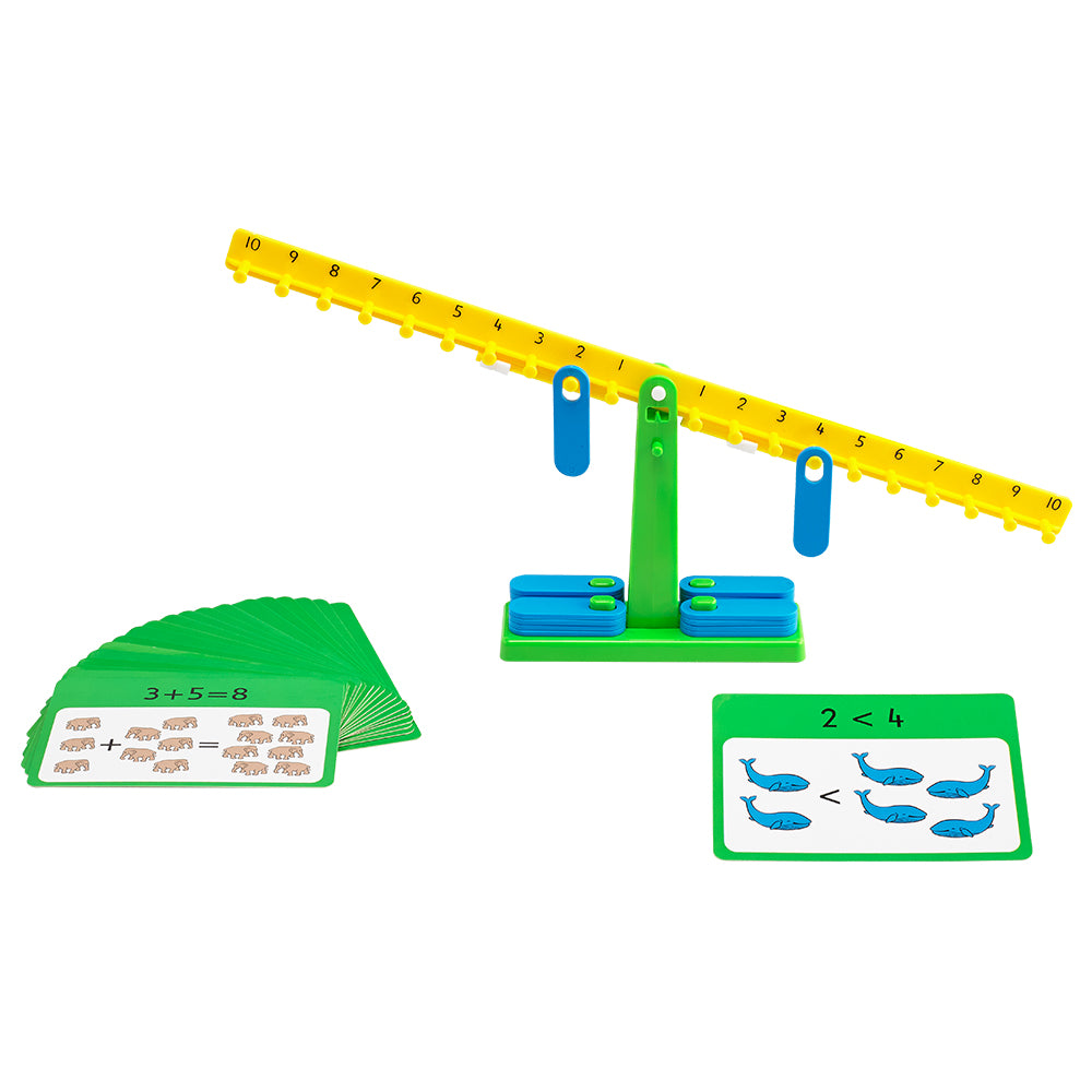 Math Balance Scales - Number Balance Activity Set with cards