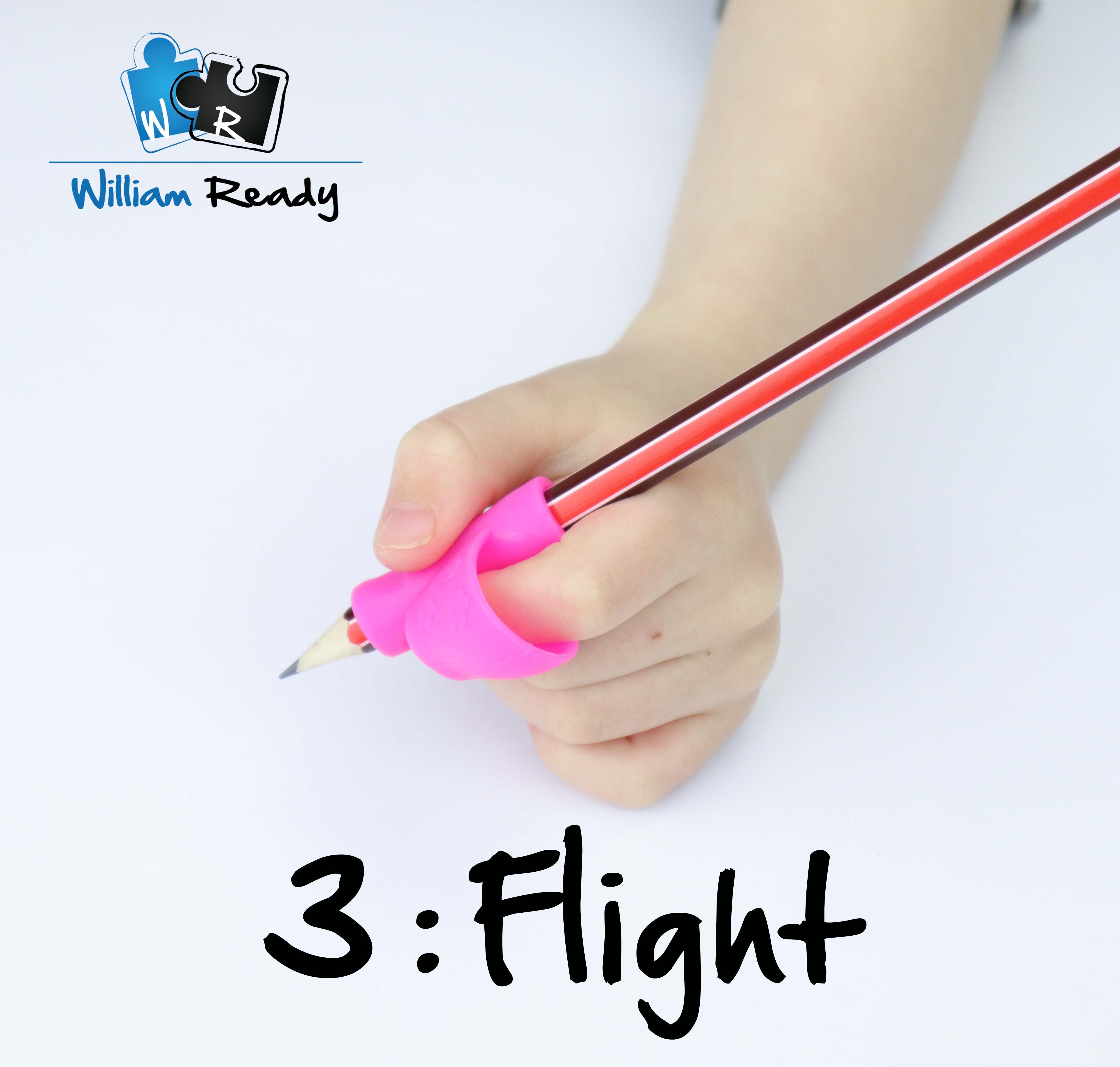 Grippies – 5 x Superhero Pencil Grips by William Ready