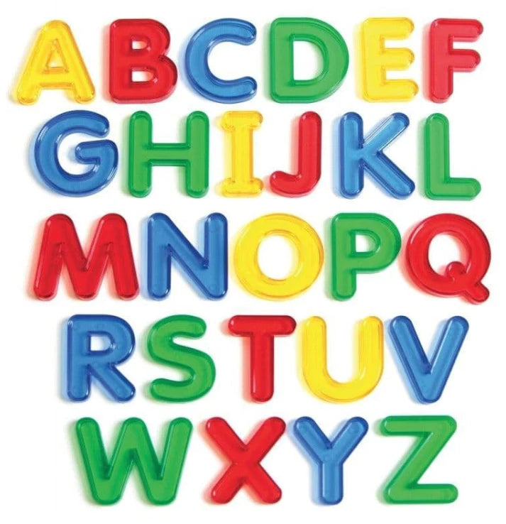Transparent Letters 26 Piece Set
