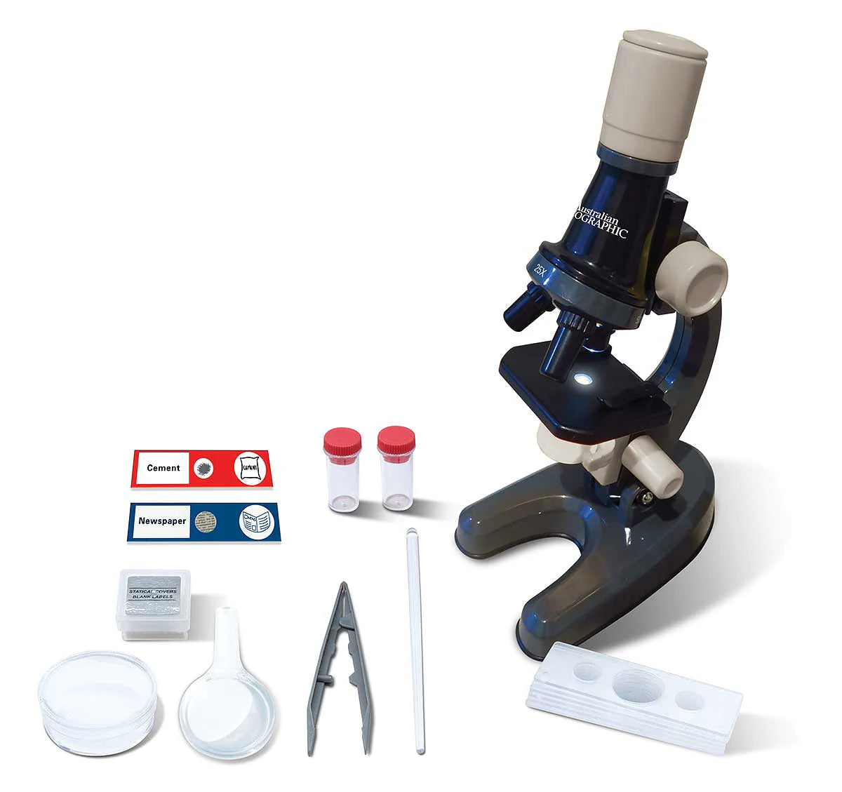 Kids Real Working 100x Microscope - Ages 6+  - by Australian Geographic - Back in stock stock March 2024