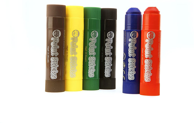 6 Pack of Mess Free Classic Paint Sticks by Little Brian