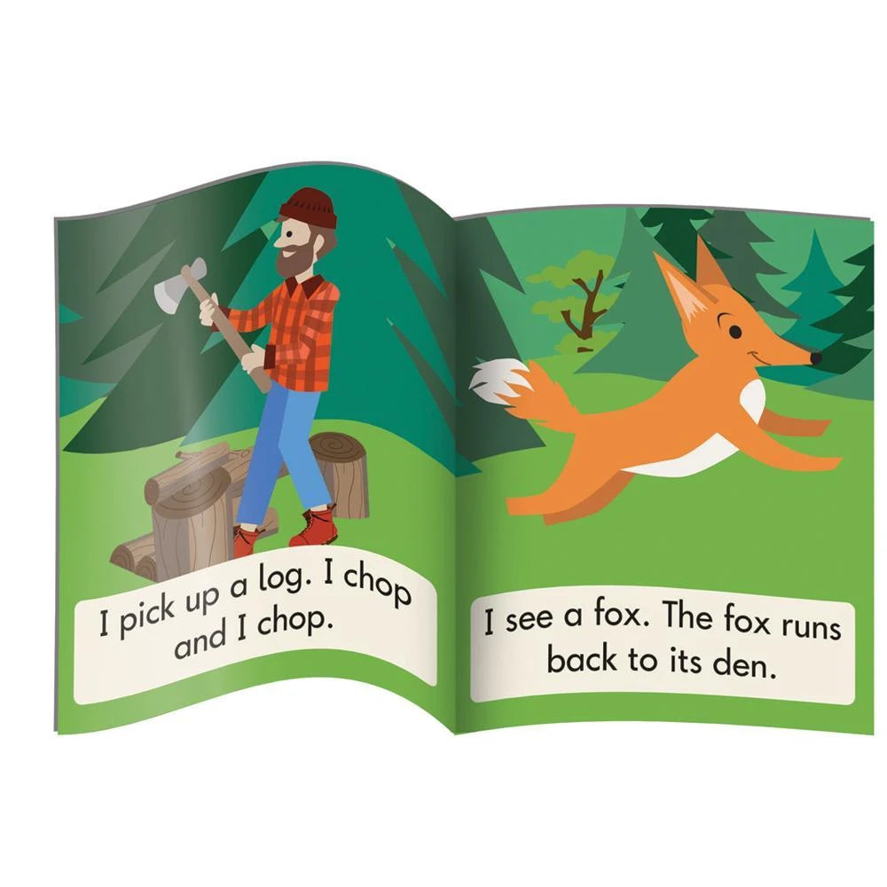 12 Decodable Readers - Phase 3 - Phonics - FICTION Books by Junior Learning