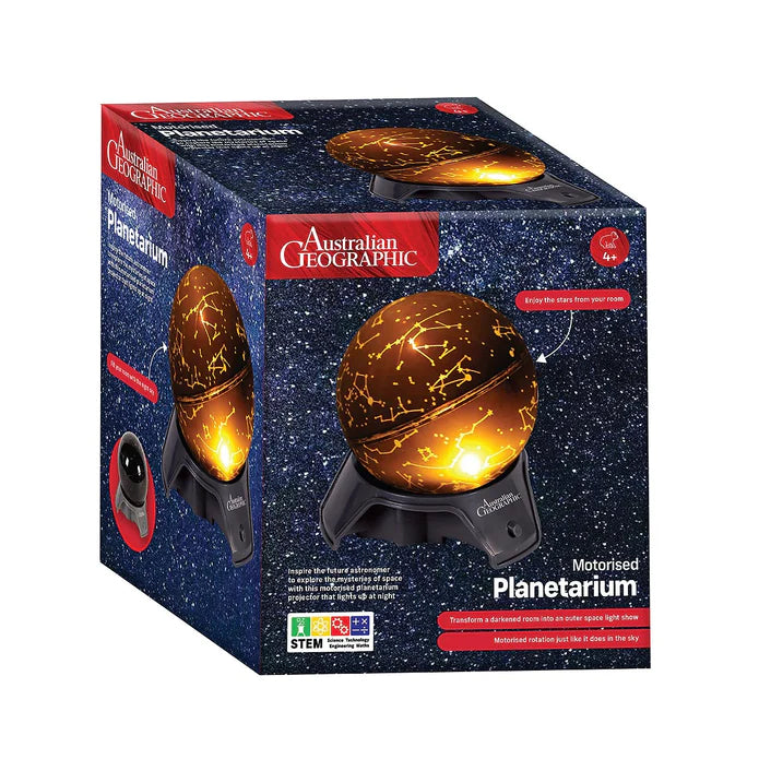 Motorized Planetarium Star Globe - 15cm - Ages 8+  - by Australian Geographic