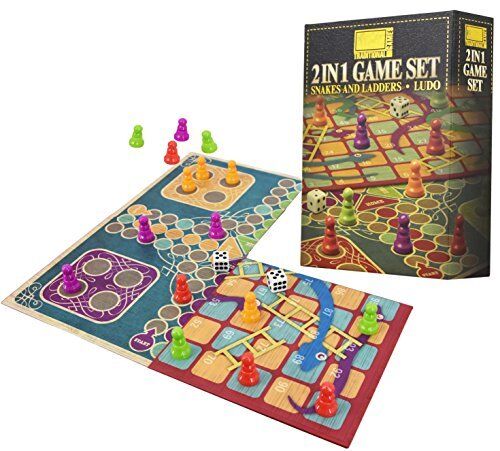 Ludo and Snakes and Ladders – 2 in 1 game set