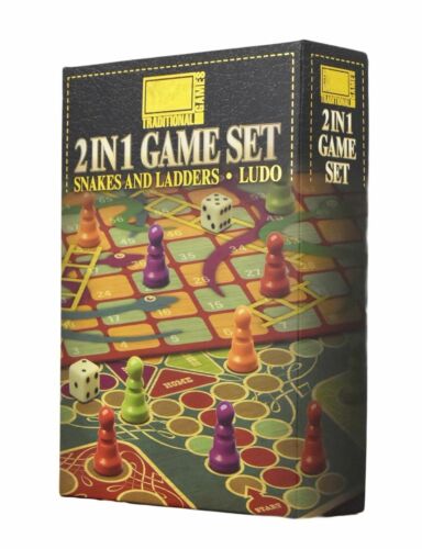Ludo and Snakes and Ladders – 2 in 1 game set