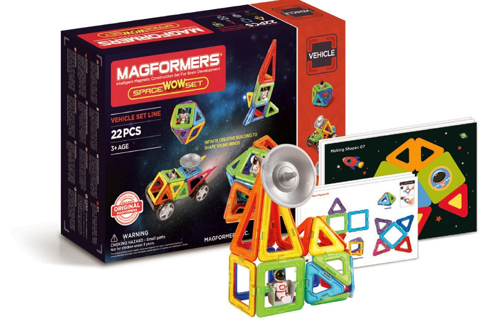 Magformers 22 Piece SPACE WOW Set