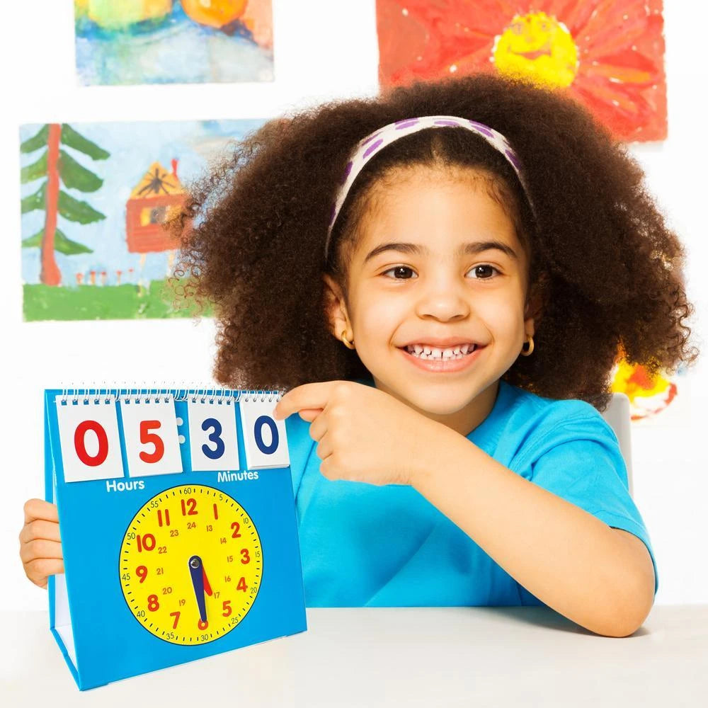 Learn to Tell Time Flip Chart by Junior Learning