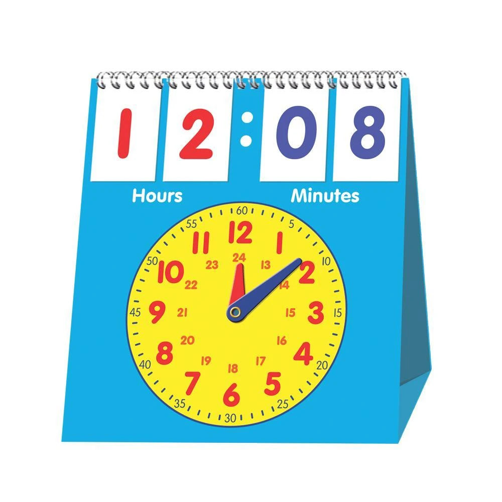 Learn to Tell Time Flip Chart by Junior Learning