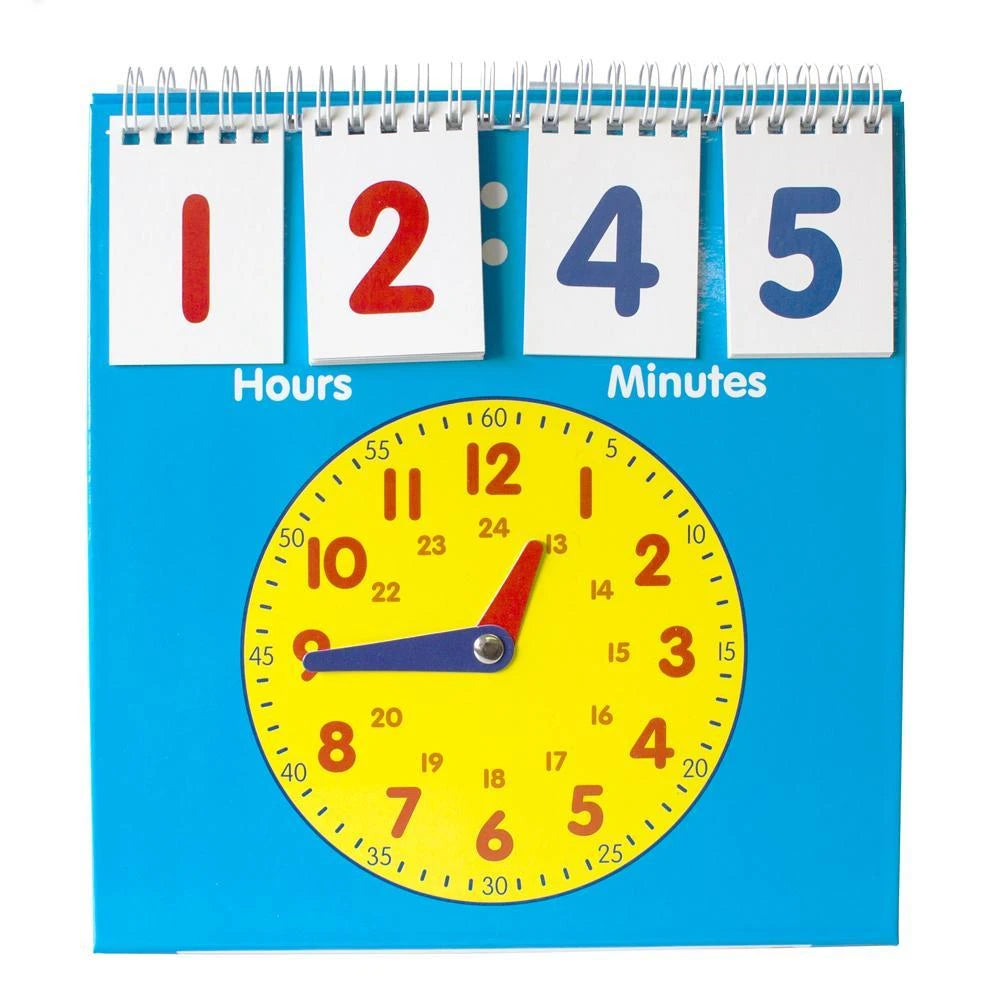 Learn to Tell Time Flip Chart by Junior Learning