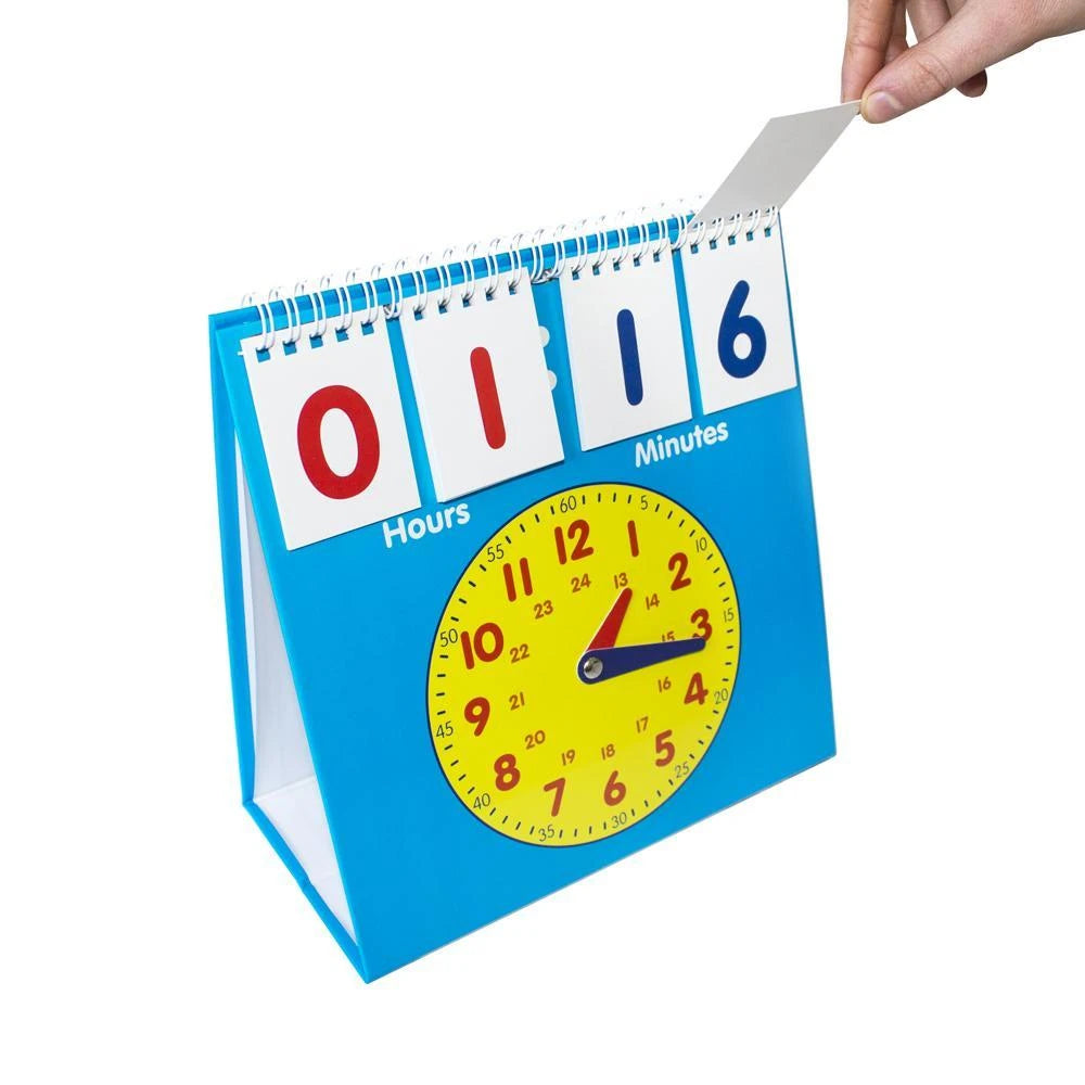 Learn to Tell Time Flip Chart by Junior Learning