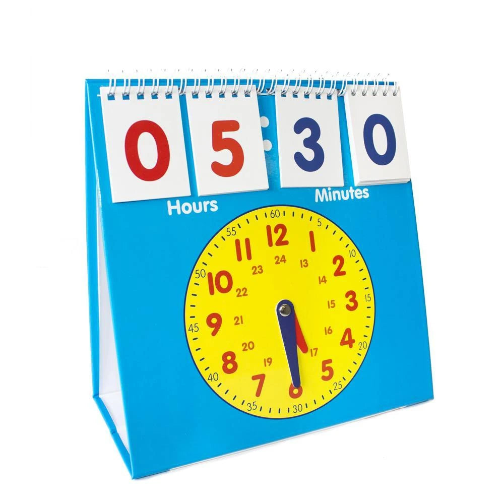 Learn to Tell Time Flip Chart by Junior Learning